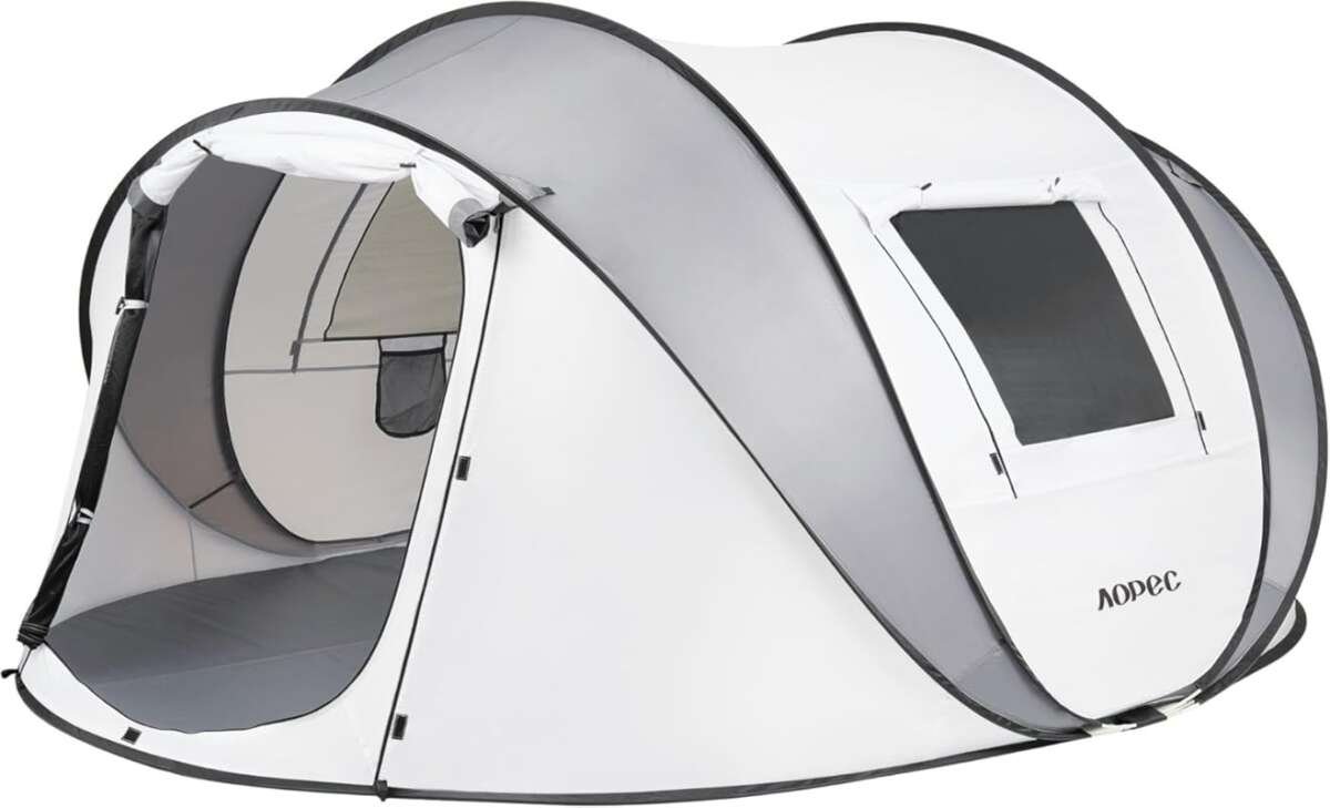 Quick Setup Pop Up Tent for 2/4/6 People – Waterproof PU4500mm, Spacio