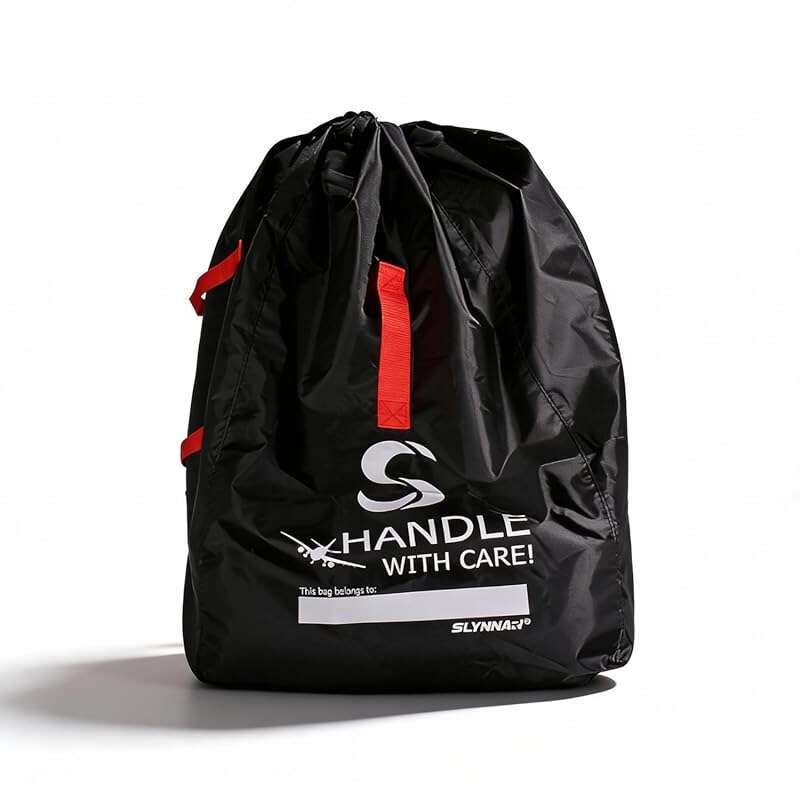 SLYNNAR Car Seat Travel Bag for Airplanes - Fits Convertible, Infant &