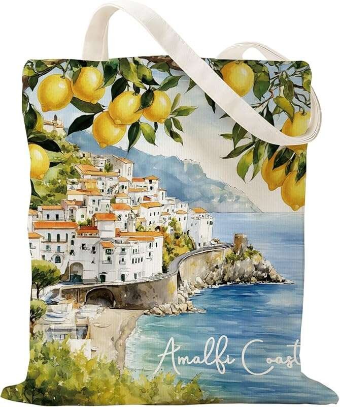 Sitsink Reusable Tote Bags - Europe Travel Souvenirs from London, Pari